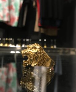 VERSACE GOLDEN TIGER RING