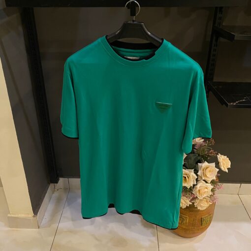 BOTTEGA VENETA GREEN OVER SIZED TSHIRT