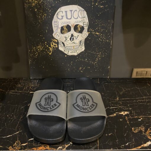 MONCLER TRANSPARENT SLIPPER