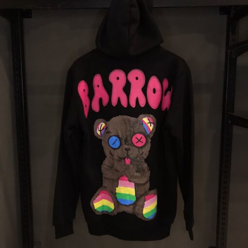 BARROW BLACK HOODIE - Image 2