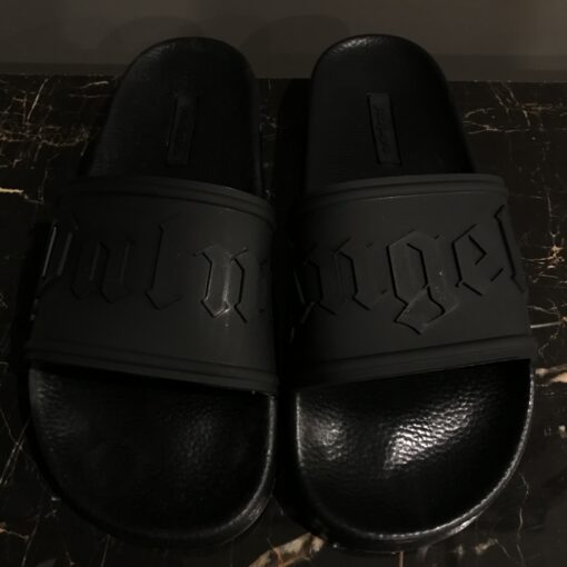 PALM ANGELS BLACK SLIPPER