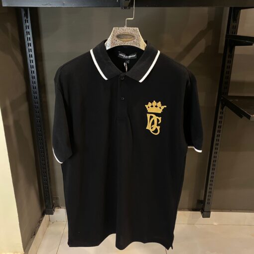 D&G BLACK POLO