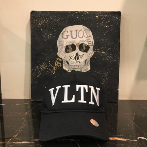 VALENTINO BLACK CAP