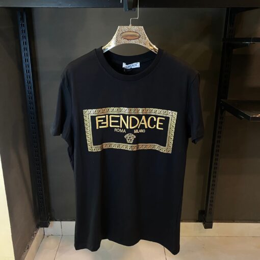 Versace Black Logo Fendace T-Shirt