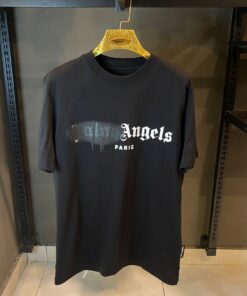 PALM ANGELS PARIS SPRAYED LOGO T-SHIRT