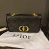 Christian Dior Cannage Caro shoulder bag