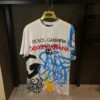 D&G WHITE TSHIRT GRAFFITI