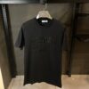 MOSCHINO BLACK TSHIRT BLACK EMBROIDERED