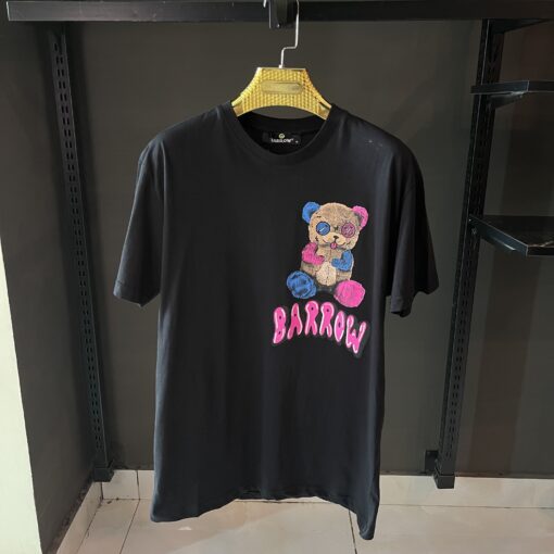 barrow-black-tshirt-multi-bear-print