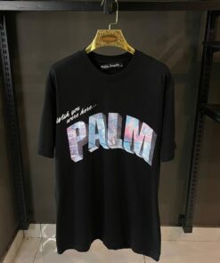 "PALM ANGELS BLACK T-SHIRT