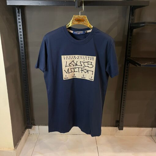 LOUIS VUITTON BLUE TSHIRT SKIN PATCHE