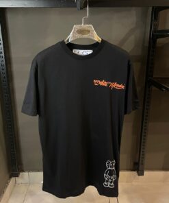 OFF WHITE KAWS ORANGE PRINT