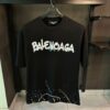 BALENCIAGA BLACK OVER SIZED TSHIRT