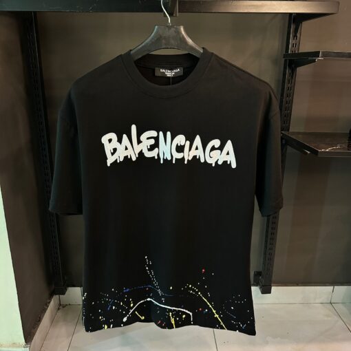 BALENCIAGA BLACK OVER SIZED TSHIRT