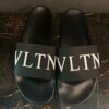 VALENTINO BLACK AND WHITE SLIPPER