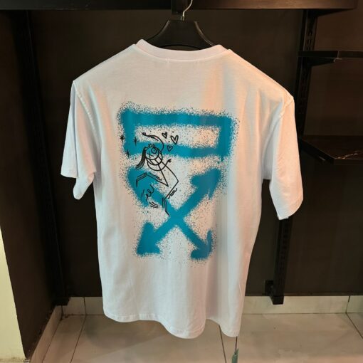 OFFWHITE WHITE  OVER SIZED TSHIRT - Image 3