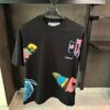 OFFWHITE BLACK MULTI OVER SIZED TSHIRT