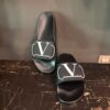 VALENTINO BLACK AND WHITE SLIPPER