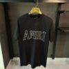 AMIRI BLACK TSHIRT WHITE PRINT