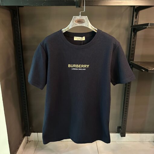 BURBERRY BLUE TSHIRT RUBER PATCHE