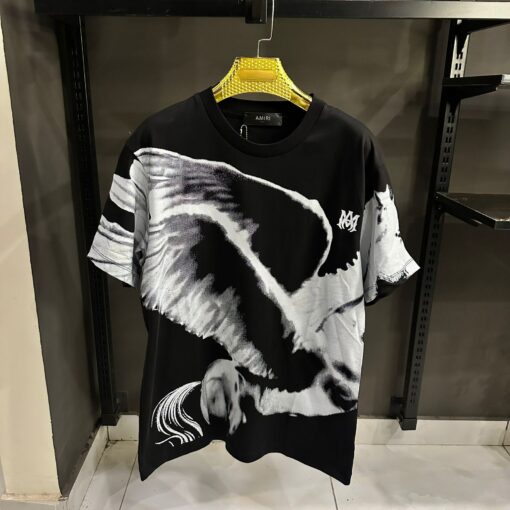 AMIRI BLACK AND WHITE OVER SIZED TSHIRT