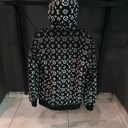 LOUIS VUITTON HOODIE ALL OVER WHIT PRINT - Image 2