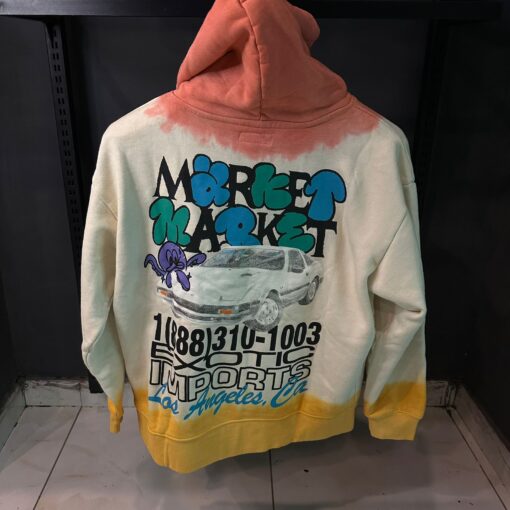 MARKET WHITE MULTI HOODIE - Image 2