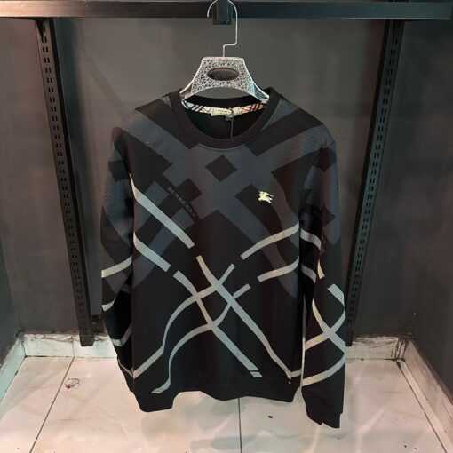 BURBERRY SWEATSHIRT SIGNATURE PRINT