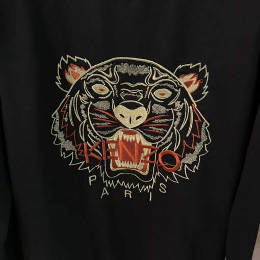 KENZO RED BROWN EMBROIDERD SWEATSHIRT - Image 2