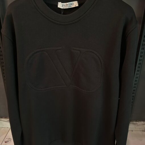 VALENTINO BLACK SWEATSHIRT - Image 2