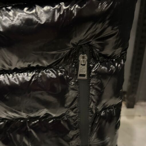 MONCLER BLACK SLEEVELESS JACKET - Image 2