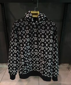 Louis Vuitton Hoodie White Print