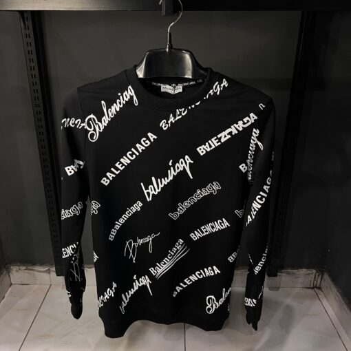 Balenciaga Black Sweatshirt