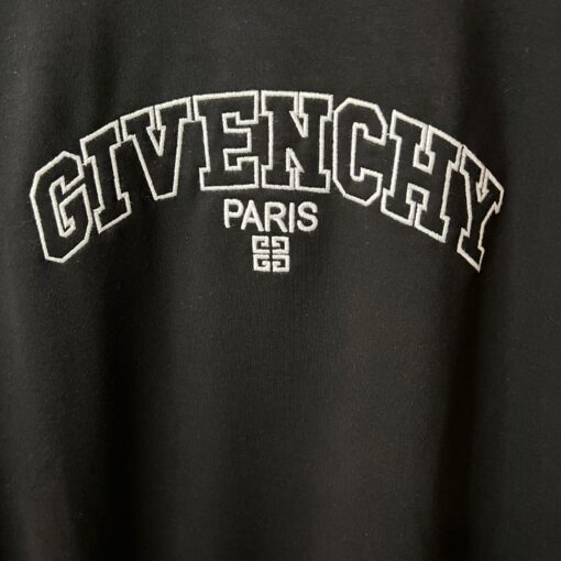 Givenchy black sweatshirt white black patch-Men - Image 2