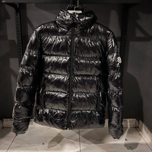 MONCLER BLACK FULL SLEEVE JACKET - Image 4