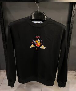 Off White Nike Black Sweatshirt