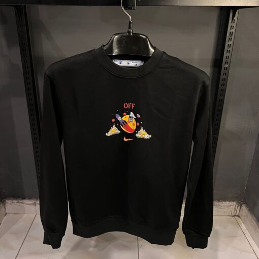 Off White Nike Black Sweatshirt