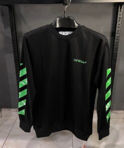 Off White Black Sweatshirt