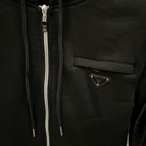 Prada jacket nylon on sleeves - Image 2