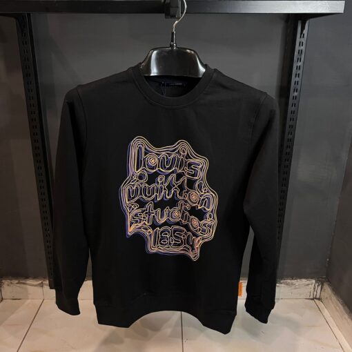 Louis Vuitton Black Sweatshirt