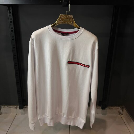 Prada White Sweatshirt