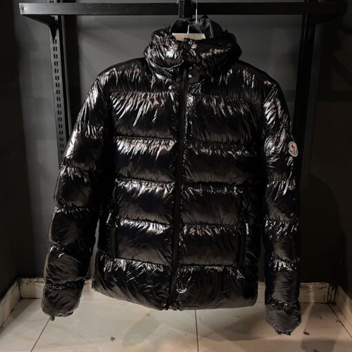 MONCLER BLACK FULL SLEEVE JACKET