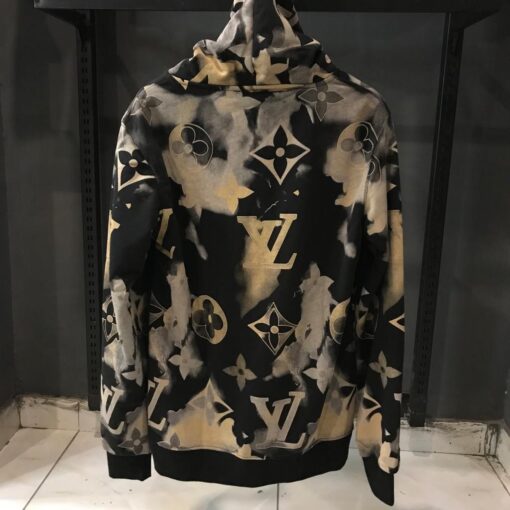 LOUIS VUITTON BLACK SKIN HOODIE - Image 2