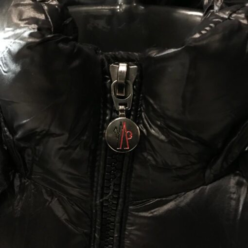 MONCLER BLACK FULL SLEEVES JACKET - Image 4