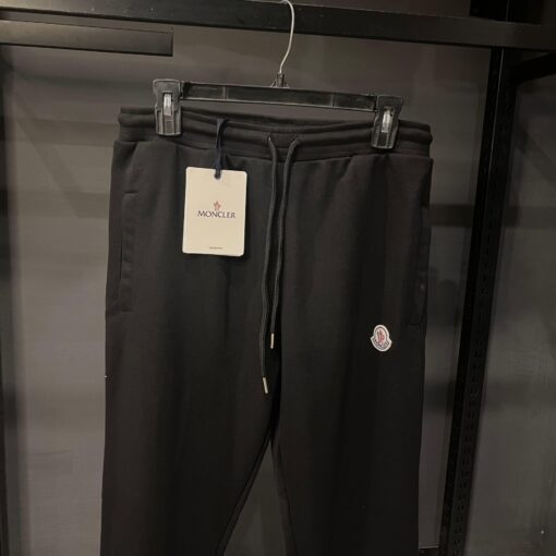 MONCLER BLACK TROUSER - Image 2