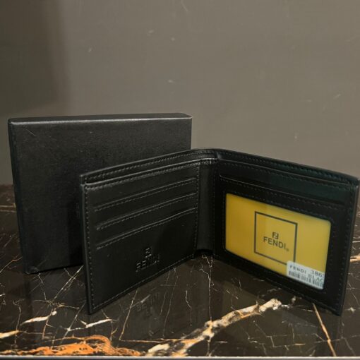 FENDI BLACK WALLET - Image 2