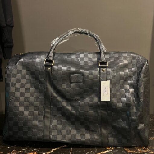 LOUIS VUITTON BLACK TRAVEL BAG