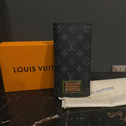 LOUIS VUITTON BLACK LONG WALLET