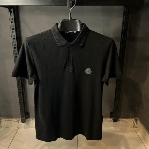 MONCLER Cotton Short Sleeves Logos Polo