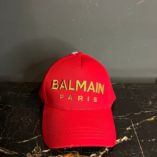 BALMAIN RED CAP